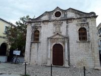 Church of Pantokrator and grave of Aristotelis Valaoritis
